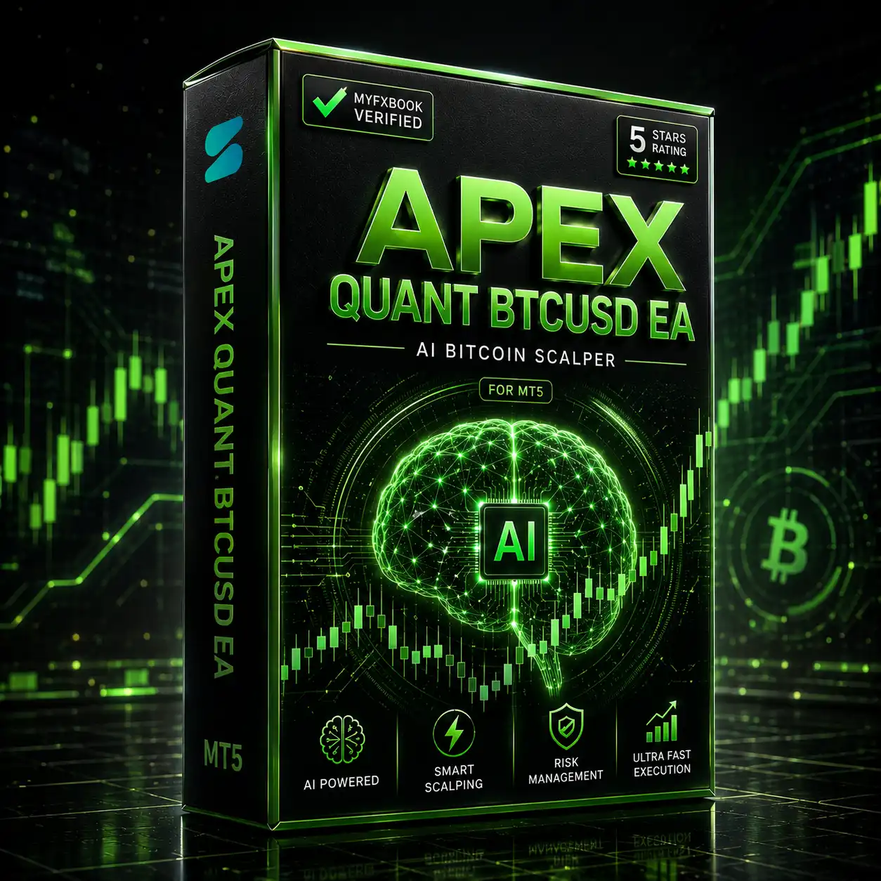 Apex Quant BTCUSD EA AI Bitcoin Scalper for MT5 Apex Quant BTCUSD EA AI Bitcoin Scalper for MT5