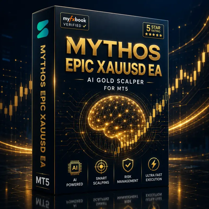 Mythos Epic XAUUSD EA: AI Gold Scalper for MT5