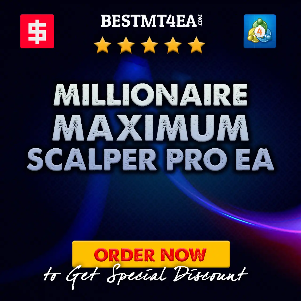 Millionaire Maximum Scalper Pro EA | BESTMT4EA.com | Free Download Forex Robot, Forex EA & Indicator.