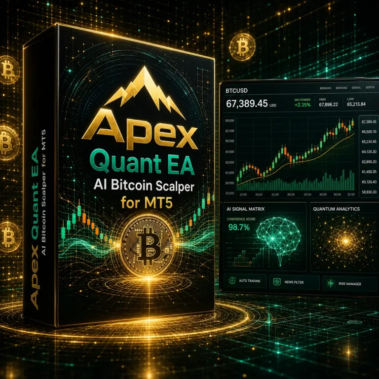 Apex Quant EA AI Bitcoin Scalper for MT5