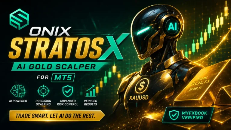 Onix Stratos XAUUSD EA AI Smart Scalper for MT5 AD Banner