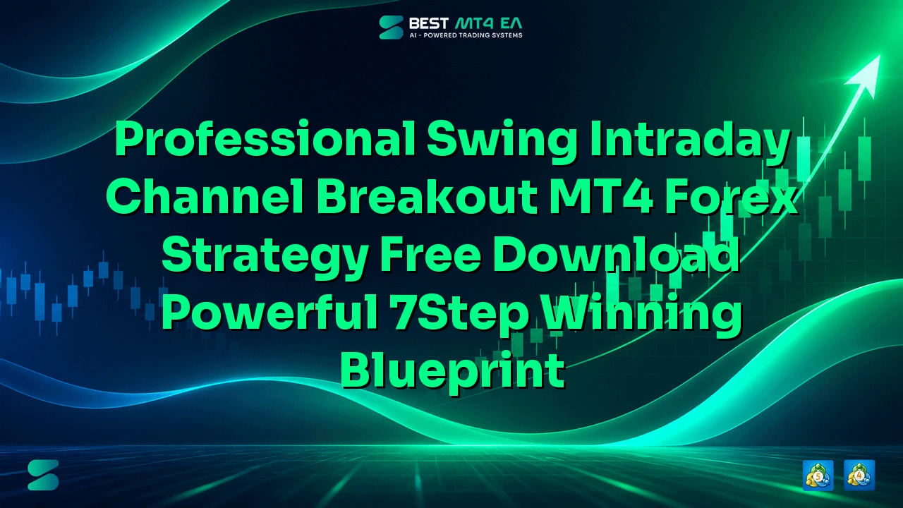 Professional Swing Intraday Channel Breakout MT4 Forex Strategy Free Download: Powerful 7-Step Winning Blueprint