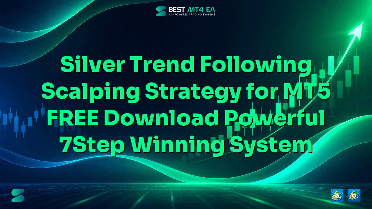 Silver Trend Following Scalping Strategy for MT5 FREE Download – Powerful 7-Step Winning System
