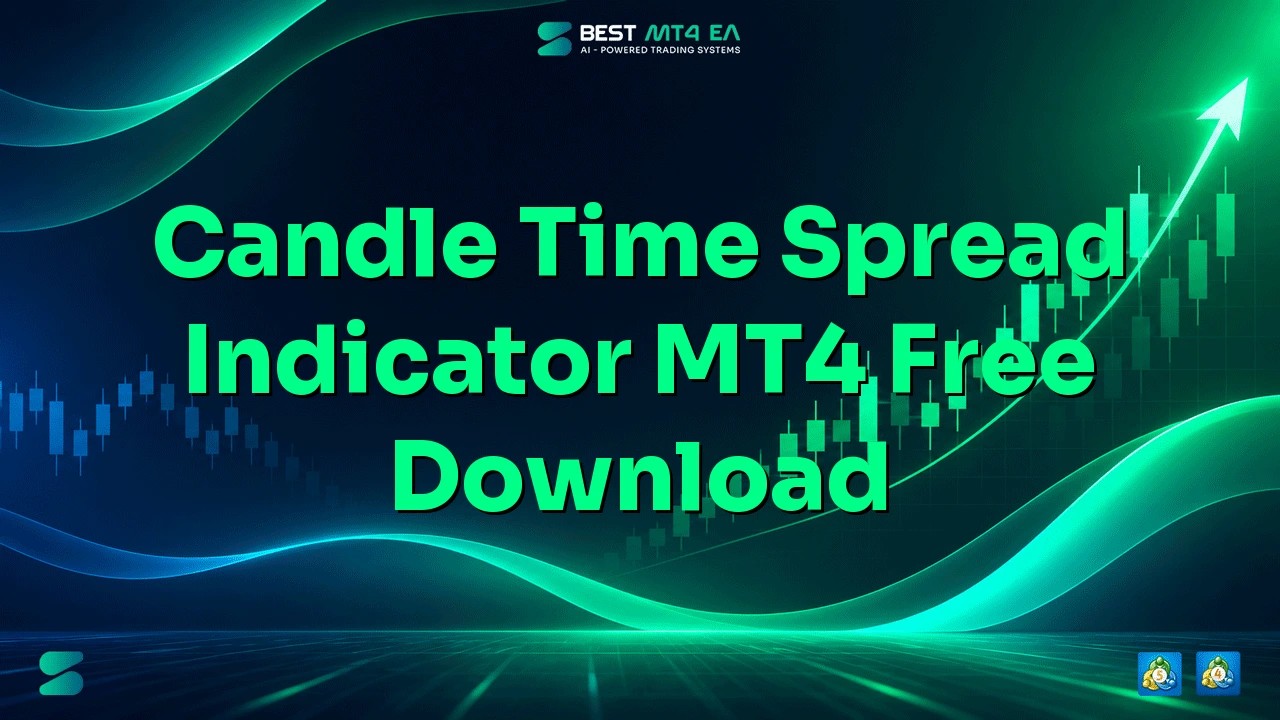 Candle Time & Spread Indicator MT4 Free Download