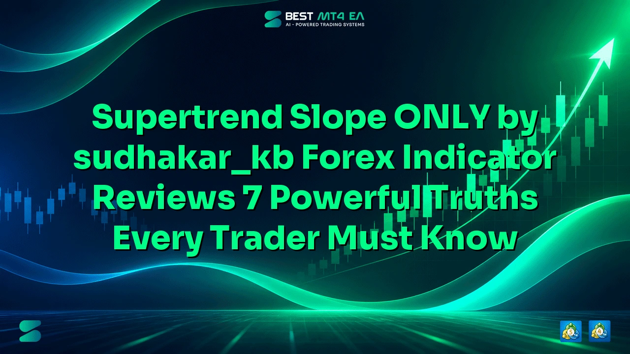 📈 Supertrend Slope ONLY by sudhakar_kb Forex Indicator Reviews – 7 Powerful Truths Every Trader Must Know