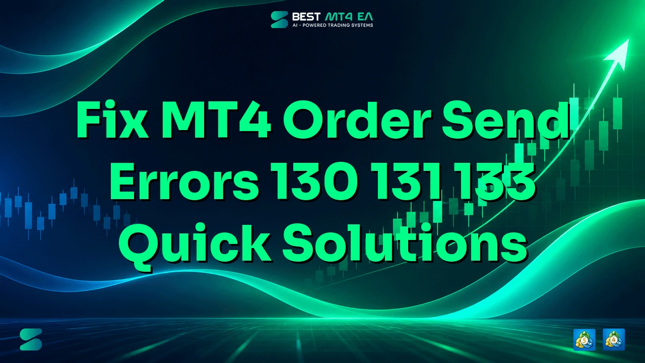 Fix MT4 Order Send Errors 130, 131, 133 | Quick Solutions