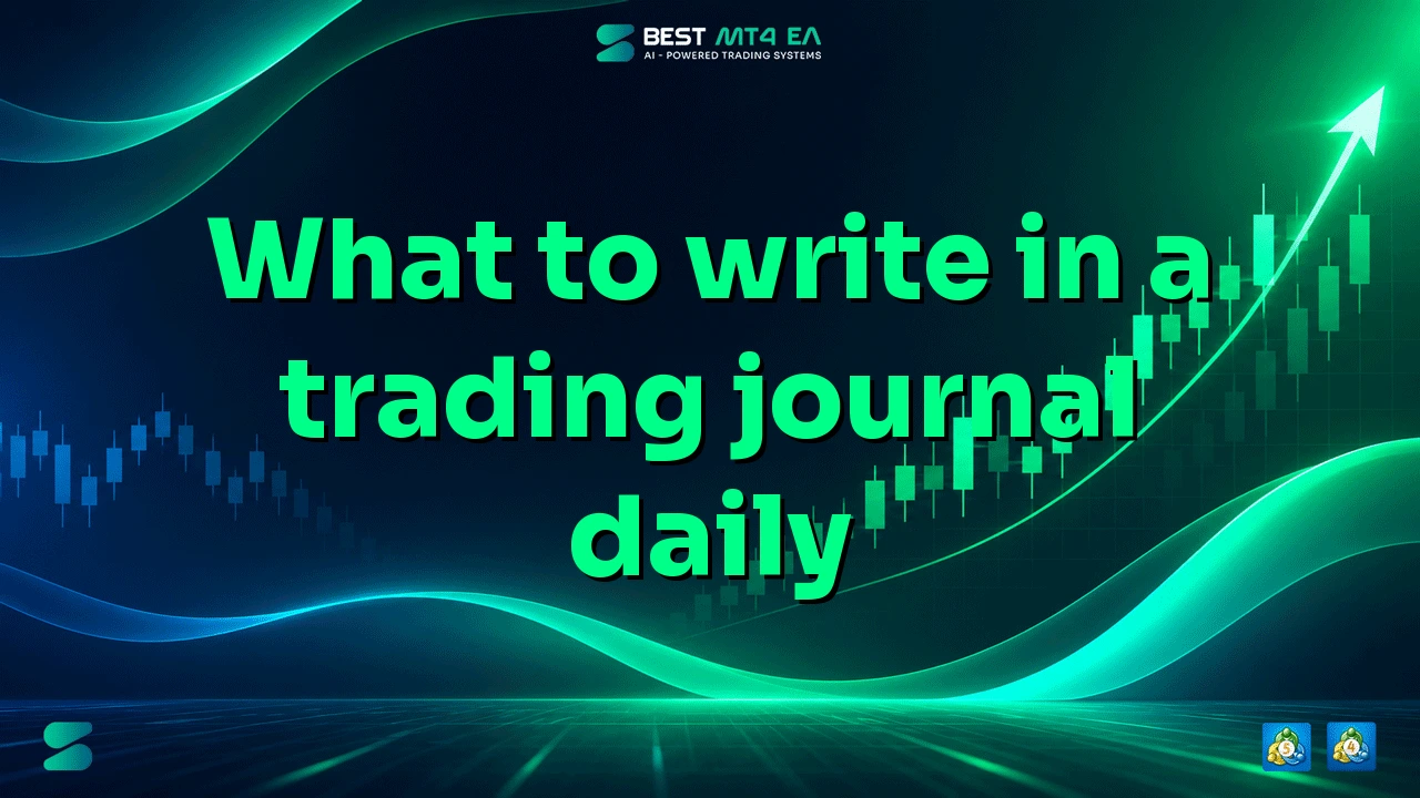 What to write in a trading journal daily
