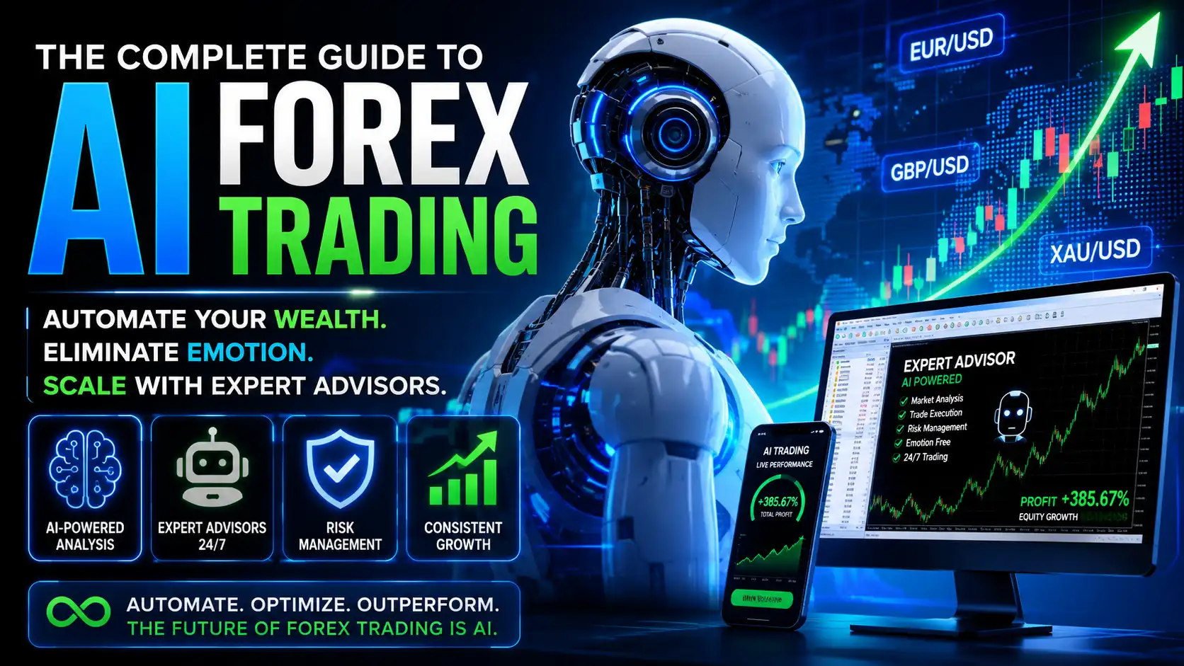 The Complete Guide to AI Forex Trading Automate Your Wealth, Eliminate Emotion, and Scale with Expert Advisors